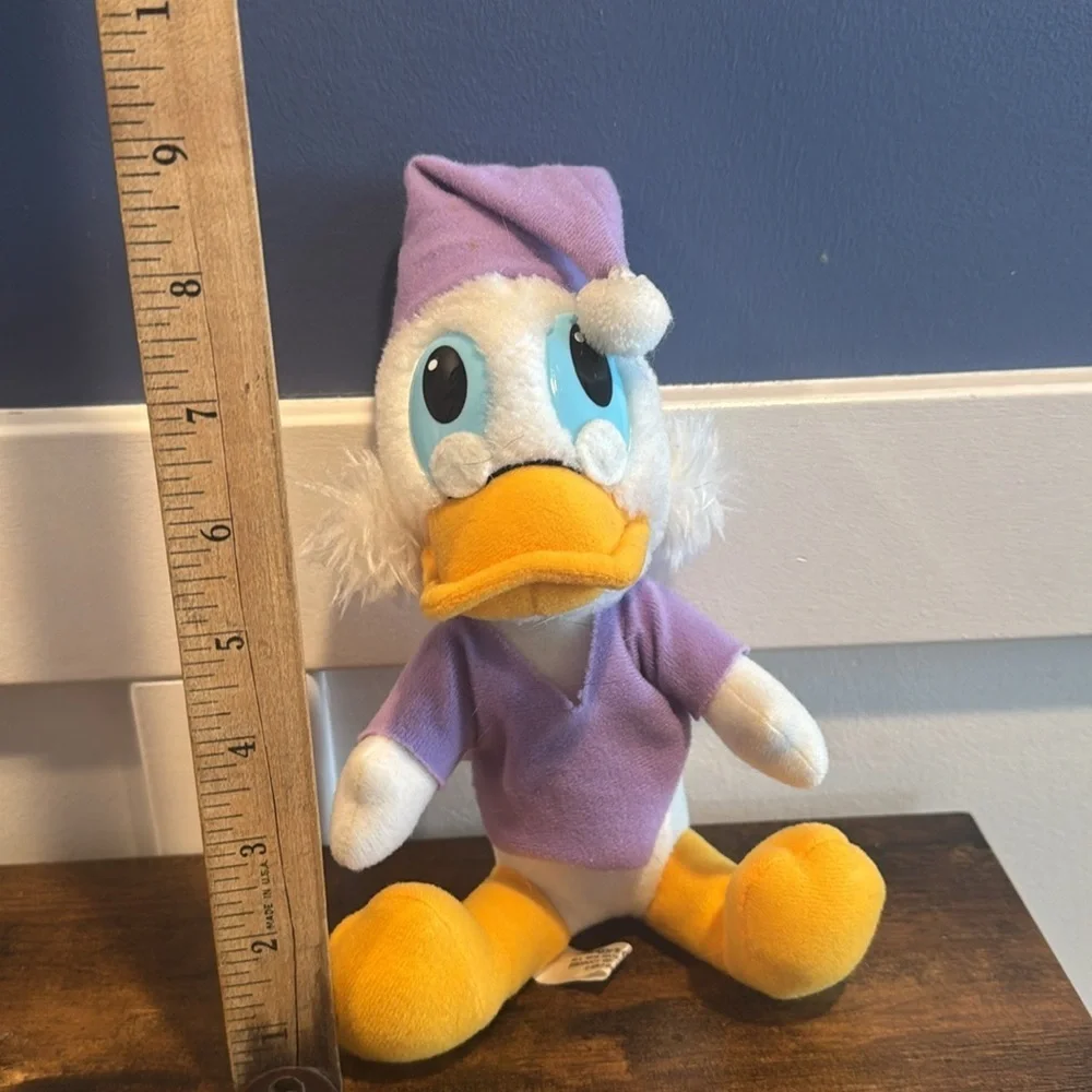 Vintage Mickey’s 8” A Christmas Carol Disney Scrooge McDuck Plush Toy 1980’s